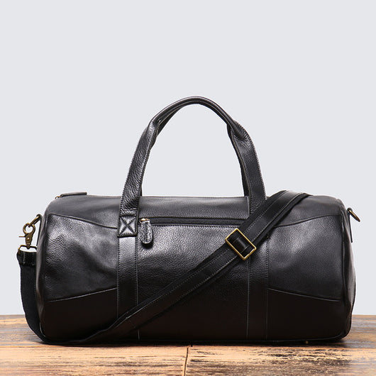 Bolsa de Viaje Portátil en Cuero Genuino para Hombre - Image 11