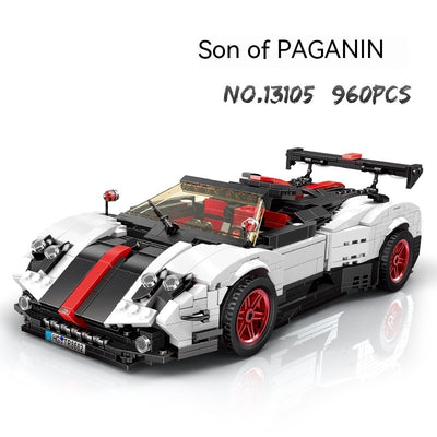 Bloques de Construcción GTR Racing - Juguete DIY Armable para Niños - Image 14