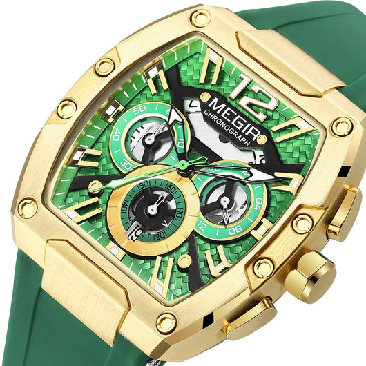 Reloj Deportivo Multifunción Estilo Barril de Vino para Hombre - Image 11