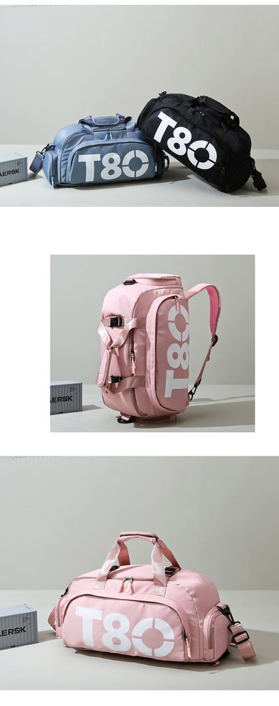 Bolsa de Viaje Deportiva con Separación Seco-Húmedo de Gran Capacidad - Image 34