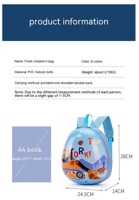 Mochila Escolar Infantil para Jardín de Niños - Caricatura, Princesa, Ligera - Image 30
