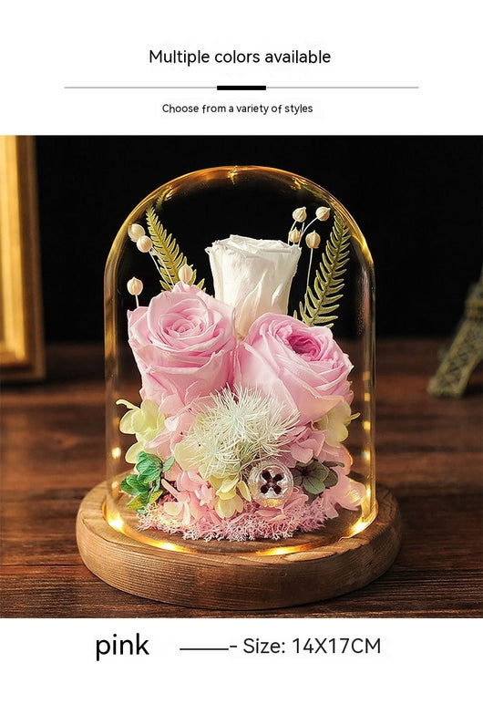 Rosa Eterna en Cúpula de Cristal - Regalo Perfecto para San Valentín - Image 14