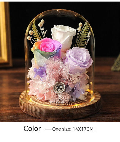 Rosa Eterna en Cúpula de Cristal - Regalo Perfecto para San Valentín - Image 16