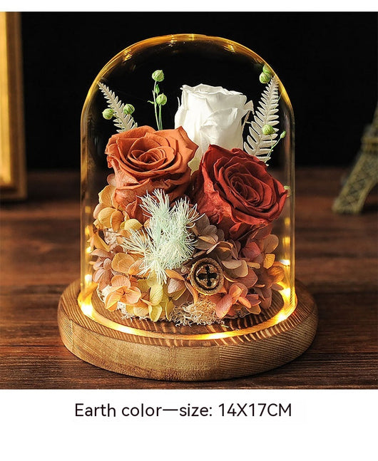 Rosa Eterna en Cúpula de Cristal - Regalo Perfecto para San Valentín - Image 17