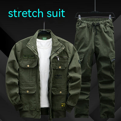 Traje de Trabajo para Hombre en Algodón con Elastano - Protección Laboral - Image 9