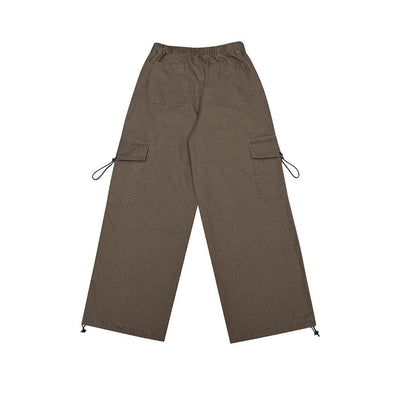 Pantalones de Trabajo Vintage Cintura Alta Pierna Ancha - Image 14