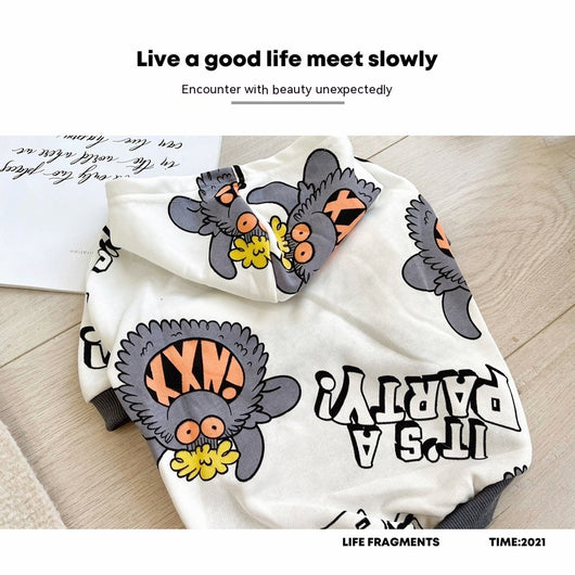 Suéter Casual para Mascotas con Diseño Graffiti - Perfecto para Primavera y Otoño - Image 12