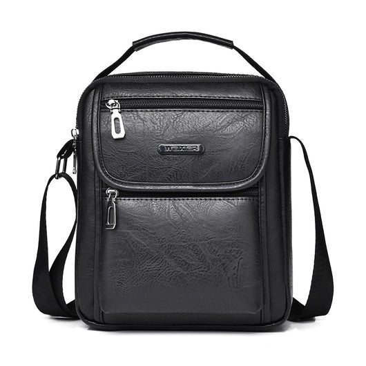 Bolsa Mensajero Vintage Portátil para Hombre - Image 11