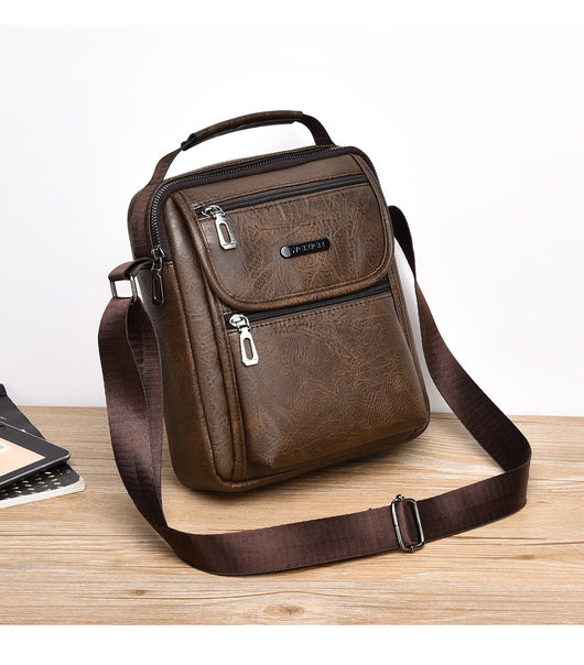 Bolsa Mensajero Vintage Portátil para Hombre - Image 25