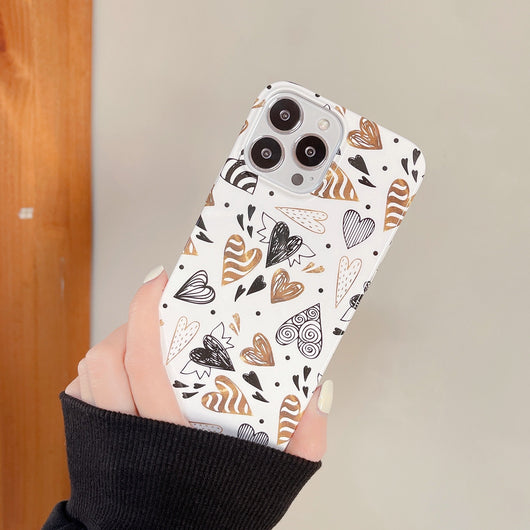 Funda para Teléfono con Diseño de Campanas Eólicas y Flores - Doble Película PC Resistente a Caídas - Image 9