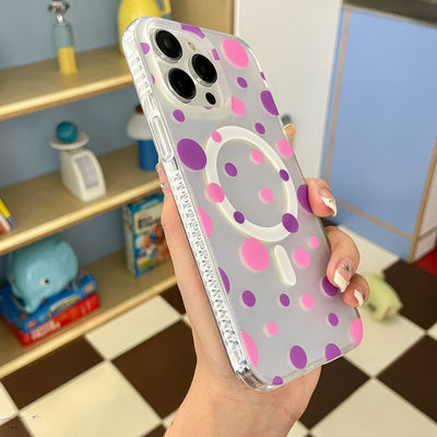 Funda Magnética para Teléfono con Diseño de Puntos - Image 11