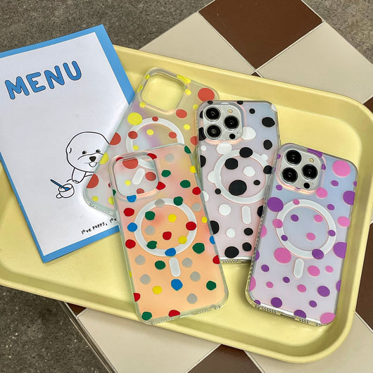Funda Magnética para Teléfono con Diseño de Puntos - Image 13