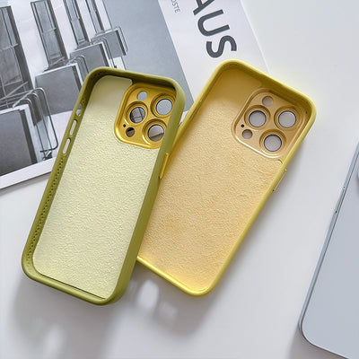Funda Protectora de Silicona Líquida con Protector de Lente para iPhone 14 e iPhone 15 - Image 11
