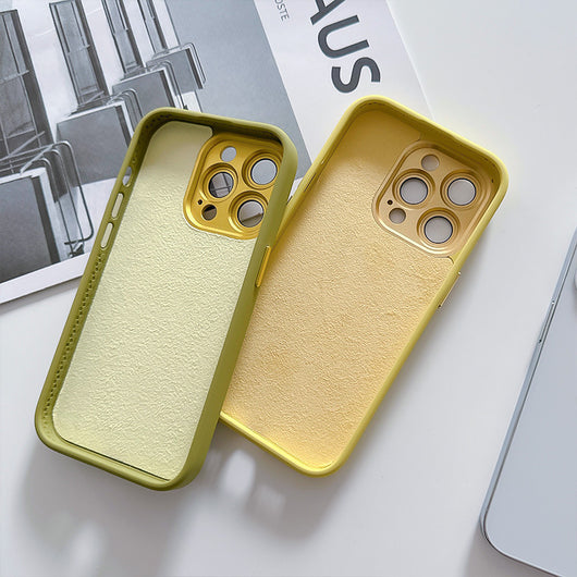 Funda Protectora de Silicona Líquida con Protector de Lente para iPhone 14 e iPhone 15 - Image 11