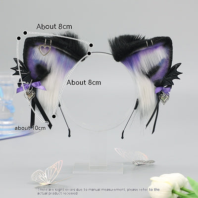 Diadema Halloween Japonesa con Accesorios para el Cabello - Estilo Gótico Oscuro - Image 6