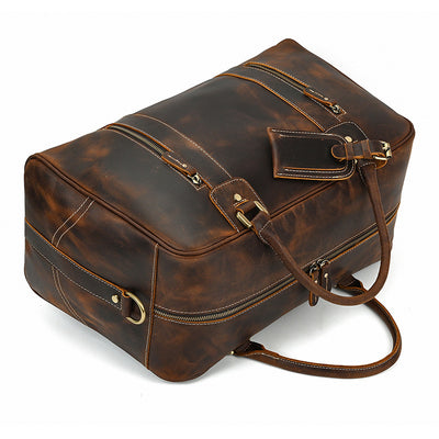 Bolso de Mano Grande en Cuero Genuino para Hombre - Image 21