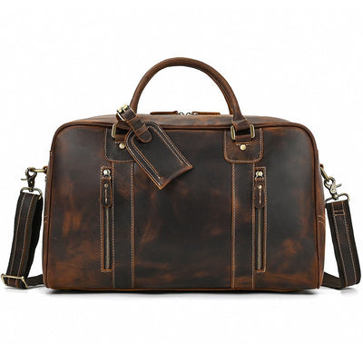 Bolso de Mano Grande en Cuero Genuino para Hombre - Image 23