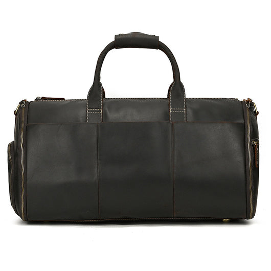 Bolso de Mano Grande en Cuero Genuino para Hombre - Image 24