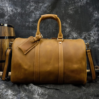Bolso de Mano Grande en Cuero Genuino para Hombre - Image 30