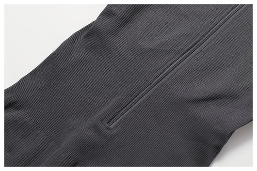 Jumpsuit Deportivo de Yoga Manga Larga con Cierre y Control Abdominal - Image 16