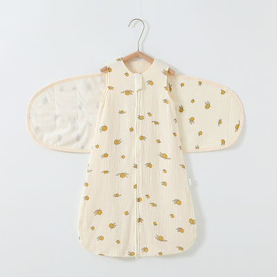 Saco de Dormir Bebé Algodón Gasa 4 Capas con Faja Antisobresaltos - Image 16