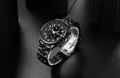 Reloj de Cuarzo para Hombre con Pulsera de Acero Inoxidable - Image 15