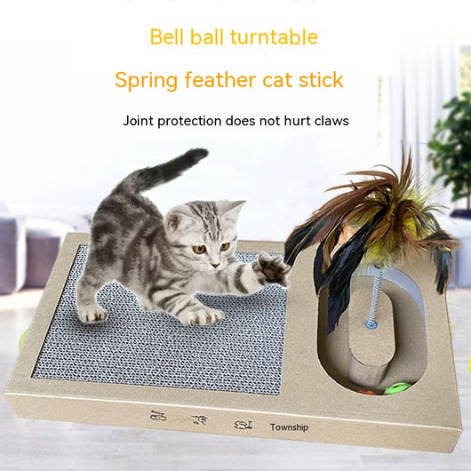 Rascador de Cartón Corrugado para Gatos - Tabla Afilador de Uñas - Image 7