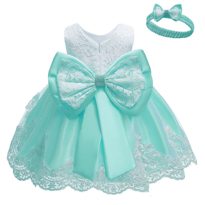 Vestido de Encaje con Falda Voluminosa - Image 20