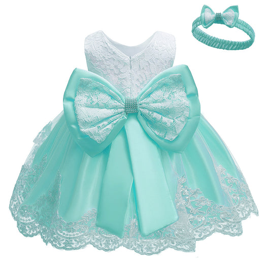 Vestido de Encaje con Falda Voluminosa - Image 20