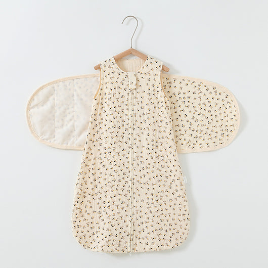 Saco de Dormir Bebé Algodón Gasa 4 Capas con Faja Antisobresaltos - Image 33