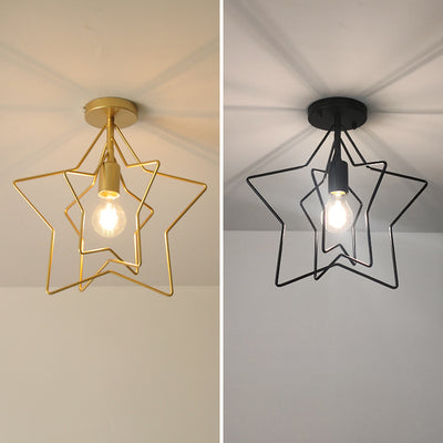 Lámpara de Techo Estrella de Cinco Puntas Creativa - Image 10