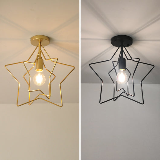 Lámpara de Techo Estrella de Cinco Puntas Creativa - Image 10