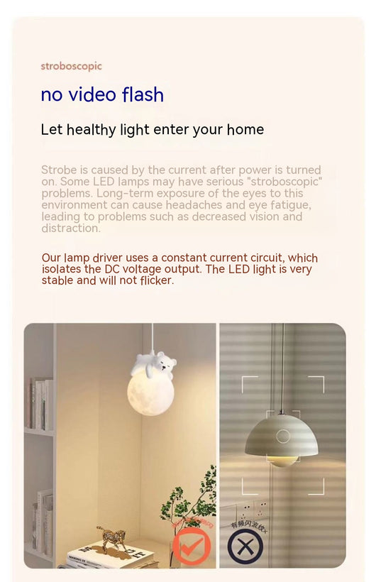 Lámpara Colgante Infantil para Dormitorio y Mesita de Noche - Image 12