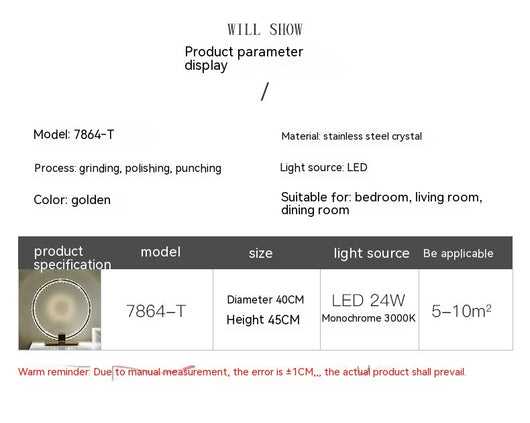 Lámpara de Mesita Decorativa para Dormitorio Romántico y Acogedor - Image 25