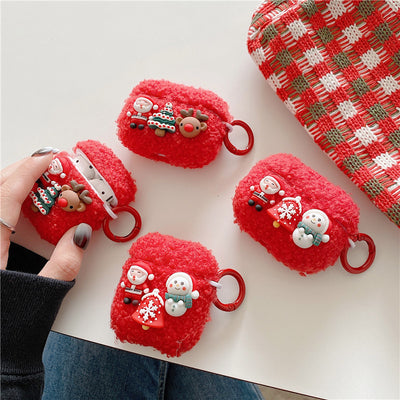 Funda Protectora Navideña para Auriculares - Diseño Muñeco de Nieve - Image 15