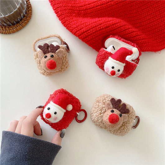 Funda Protectora Navideña para Auriculares - Diseño Muñeco de Nieve - Image 16