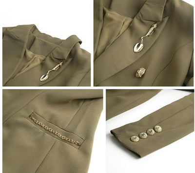 Abrigo Trinchera para Mujer Diseño Midi - Image 15