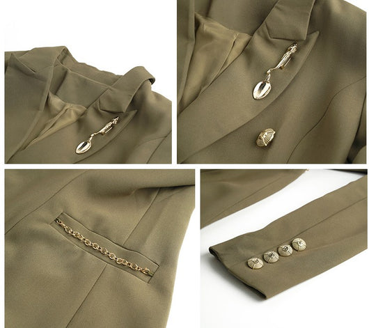 Abrigo Trinchera para Mujer Diseño Midi - Image 15