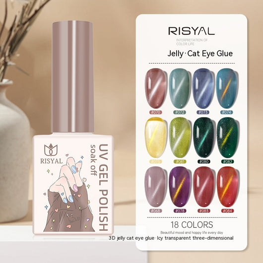Esmalte Gel Efecto Ojo de Gato Cristal - Image 22