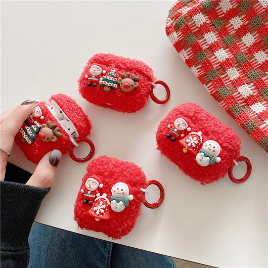 Funda Protectora Navideña para Auriculares - Diseño Muñeco de Nieve - Image 21