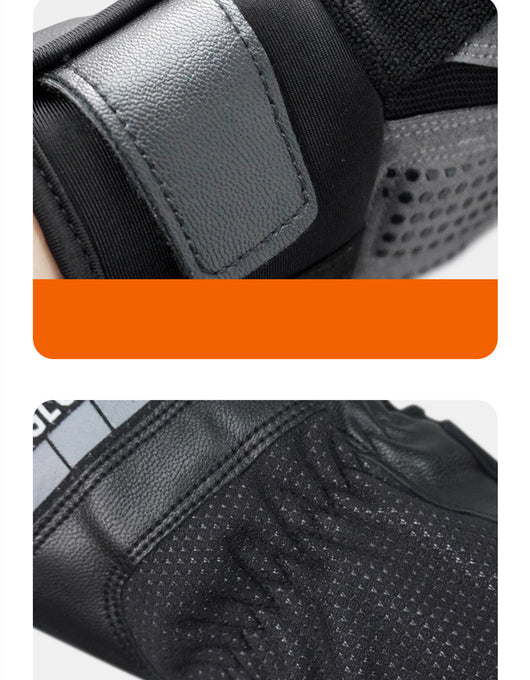 Guantes Acolchados para Motocicleta con Protección en Manillar - Image 9