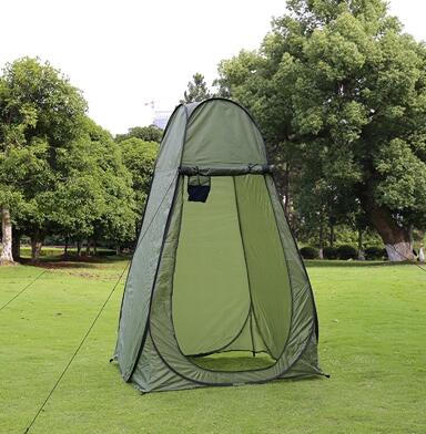 Carpa Camping Portátil 2 en 1 con Ducha y Inodoro - Protección UV para Playa y Viajes - Image 7