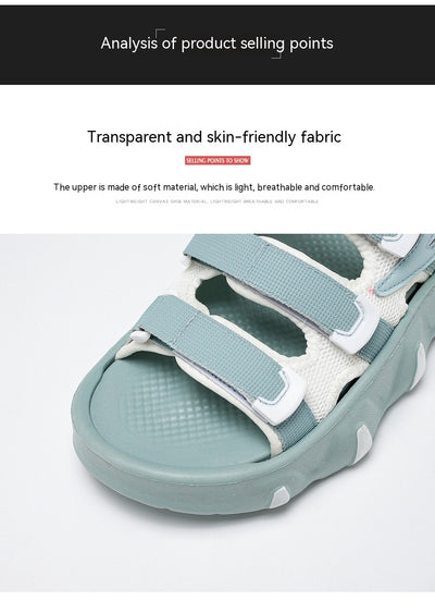 Sandalias de Playa Resistentes con Plataforma - Comodidad de Verano - Image 7