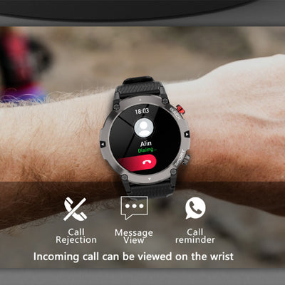 Reloj Inteligente K56PRO con Pantalla Grande, Monitor de Presión Arterial y Música