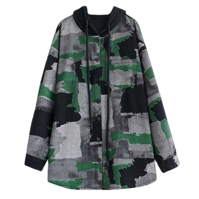 Abrigo Suelto Adelgazante para Mujer Talla Grande - Image 12
