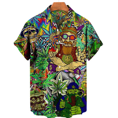 Camisa Estampada para Playa Hombre - Image 36