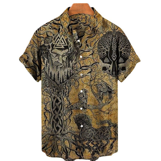 Camisa Estampada para Playa Hombre - Image 37