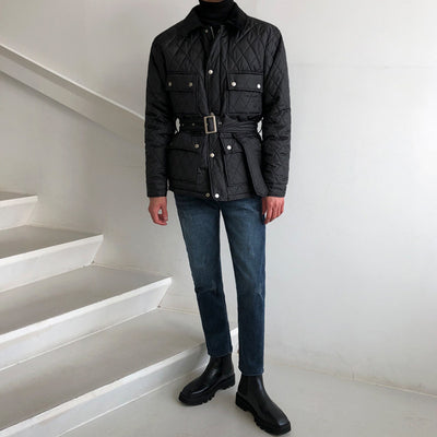 Abrigo de Invierno Acolchado para Hombre con Forro Polar - Image 10