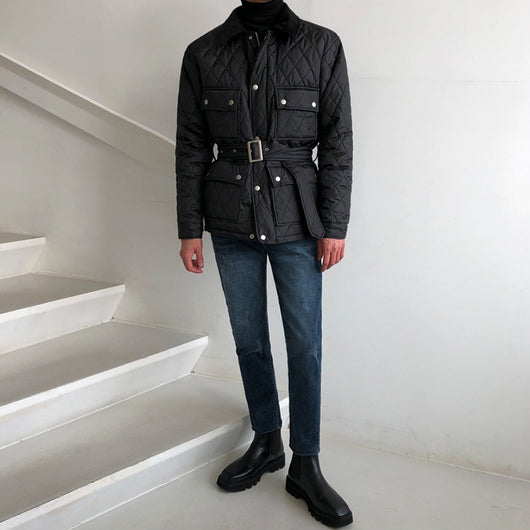 Abrigo de Invierno Acolchado para Hombre con Forro Polar - Image 10