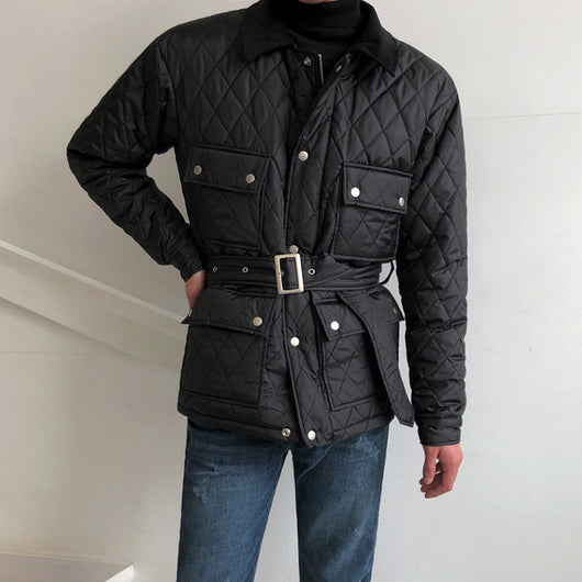 Abrigo de Invierno Acolchado para Hombre con Forro Polar - Image 11